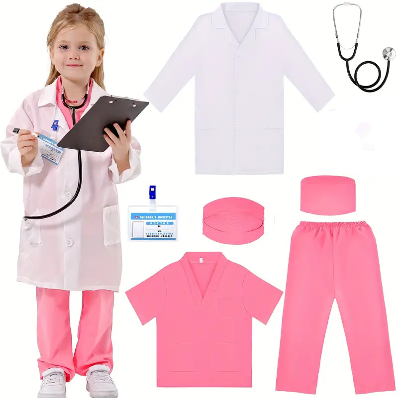 Medical Lab Units - Tenue de Cosplay pour enfants, 7
